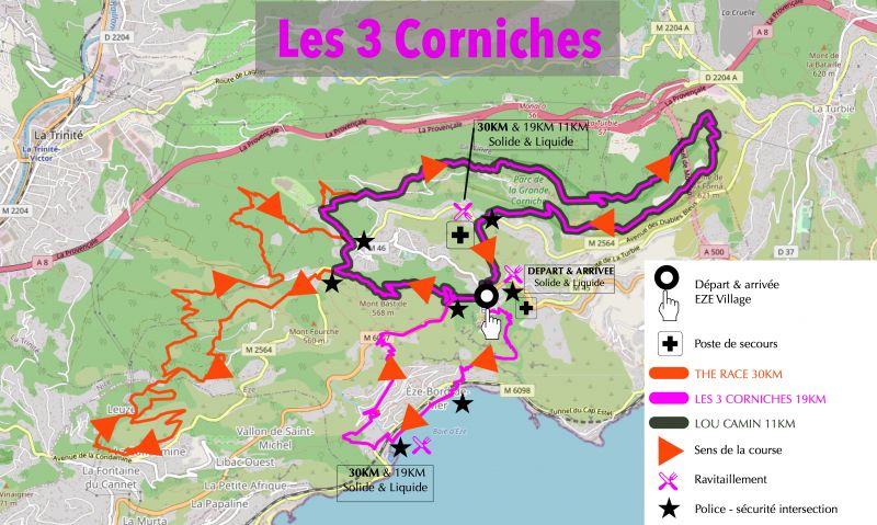 19K - les 3 corniches